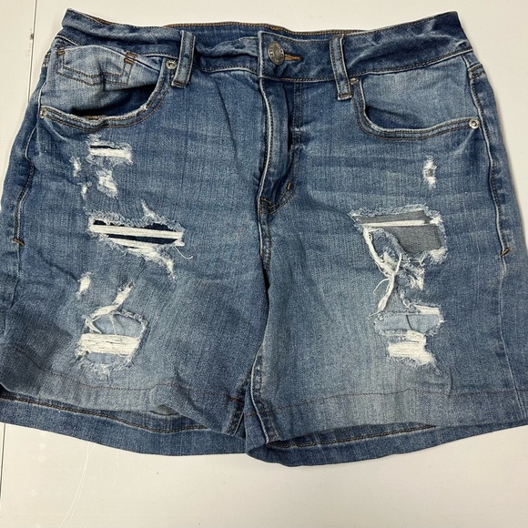 Maurices Pants - Distressed Denim Women's Shorts